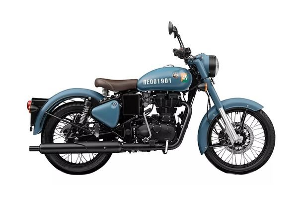 Royal Enfield Classic 350 blue BSIV